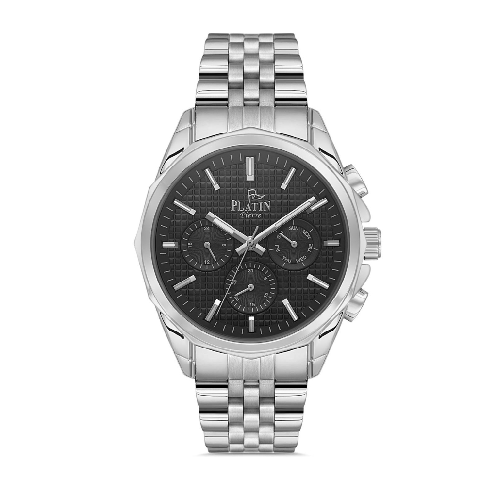 PLATİN PİERRE ERKEK KOL SAATİ