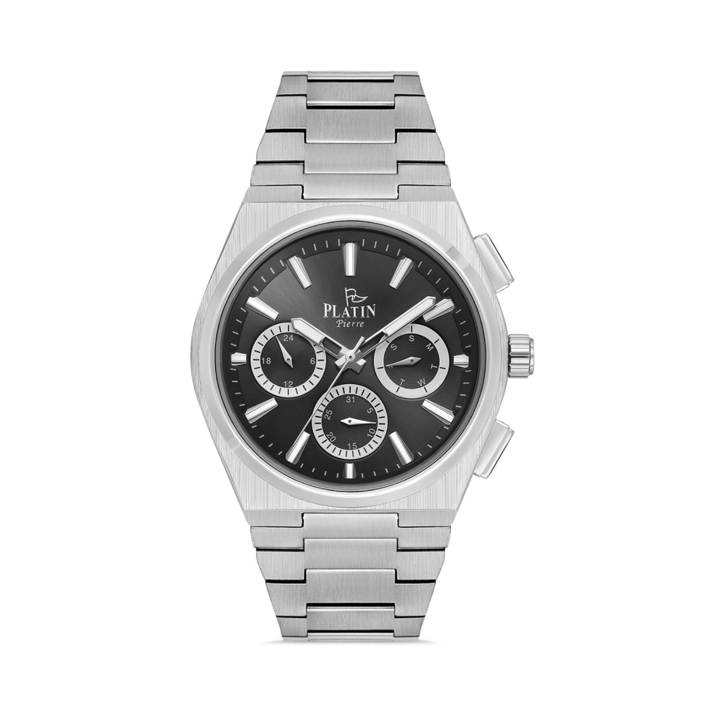 PLATİN PİERRE ERKEK KOL SAATİ