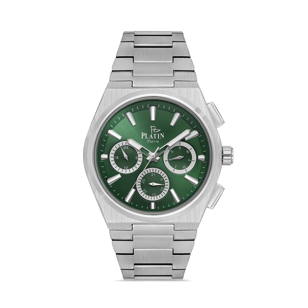 PLATİN PİERRE ERKEK KOL SAATİ