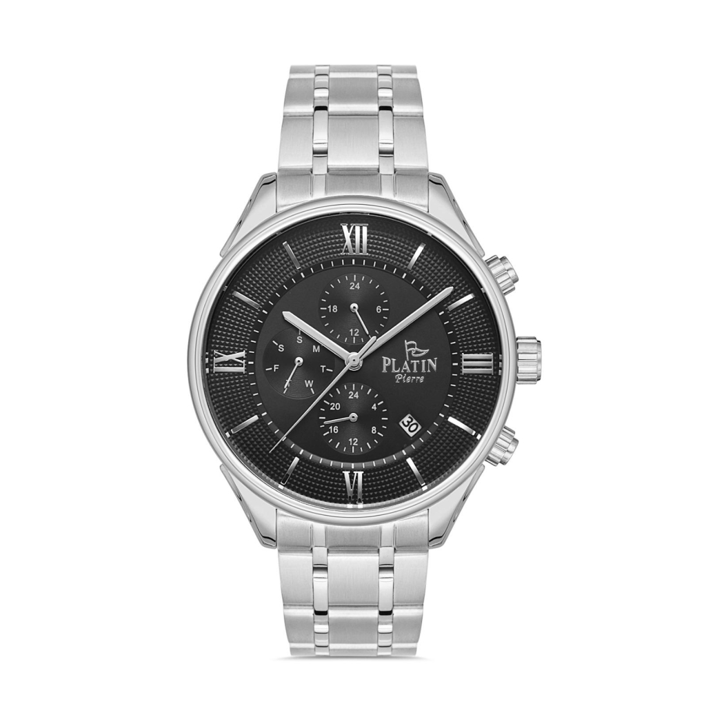 PLATİN PİERRE ERKEK KOL SAATİ