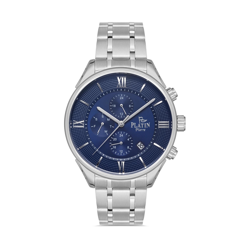 PLATİN PİERRE ERKEK KOL SAATİ