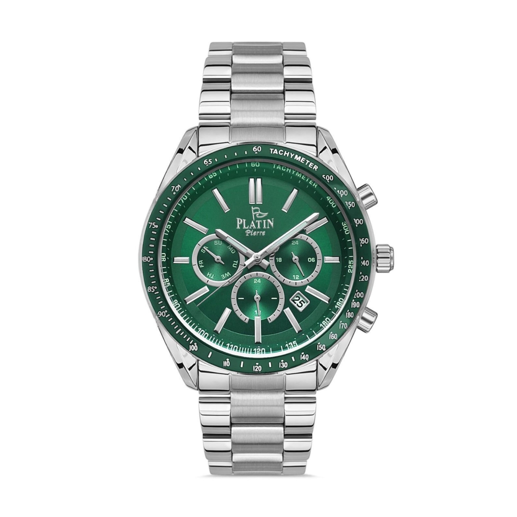 PLATİN PİERRE ERKEK KOL SAATİ
