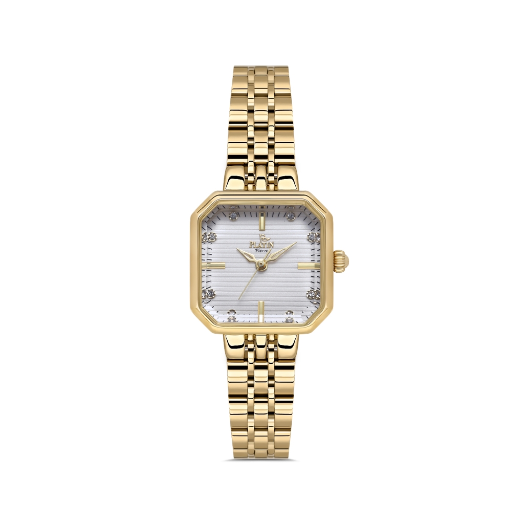 PLATİN PİERRE KADIN KOL SAATİ