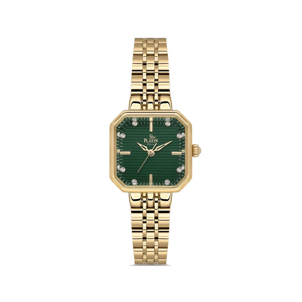 PLATİN PİERRE KADIN KOL SAATİ