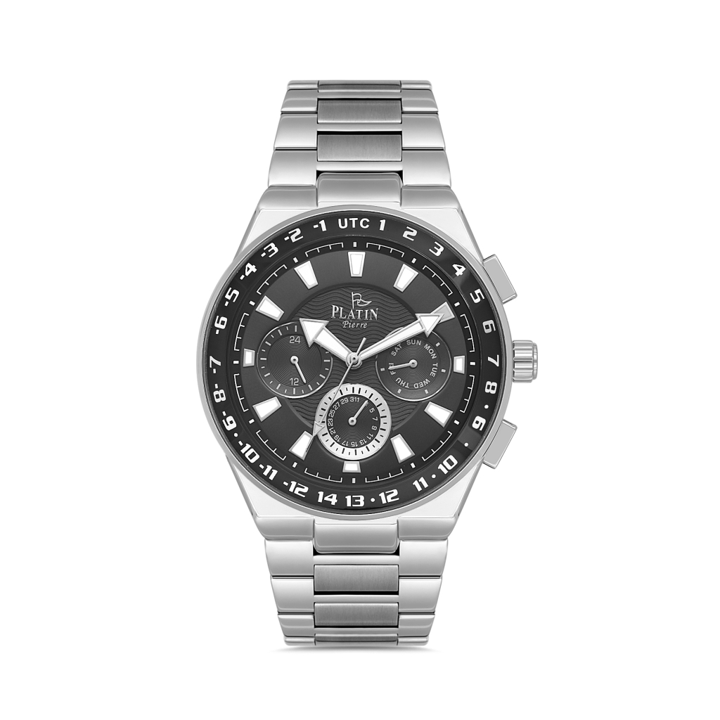 PLATİN PİERRE ERKEK KOL SAATİ