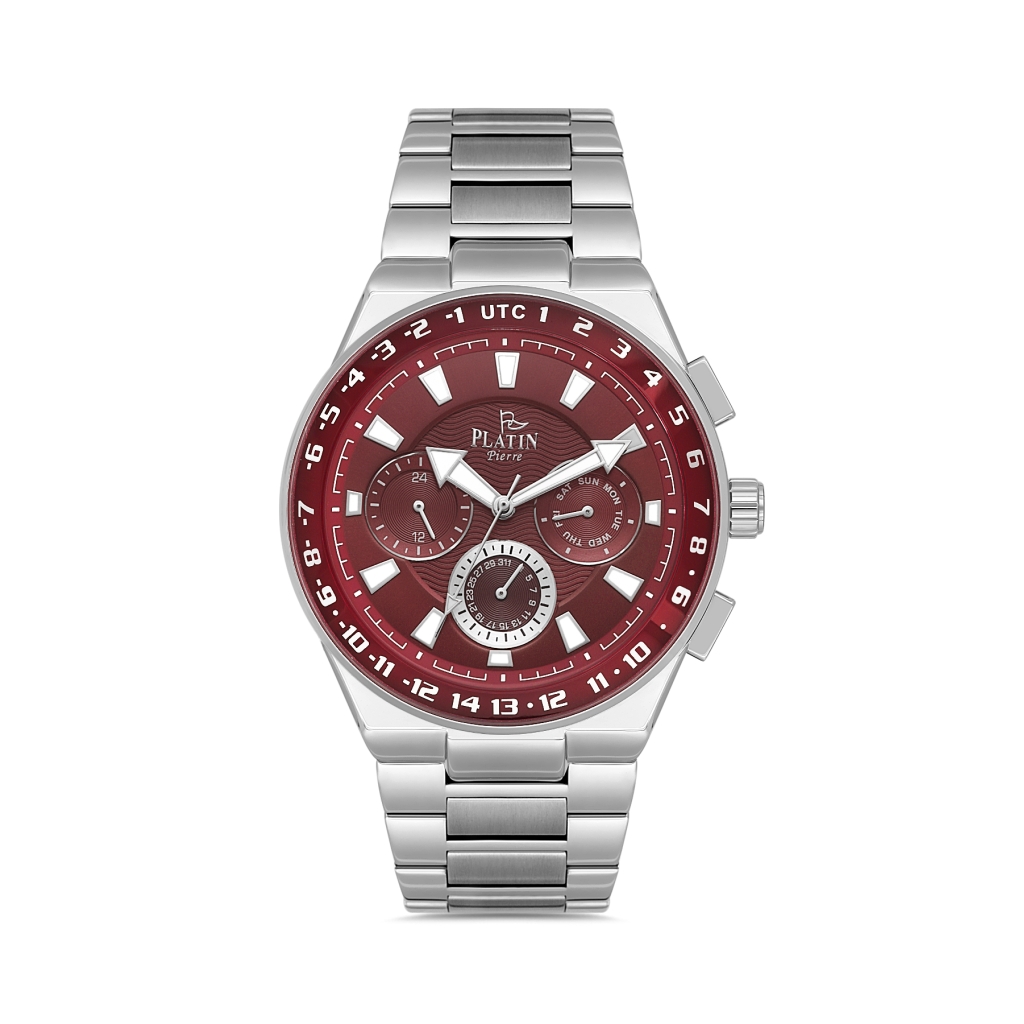 PLATİN PİERRE ERKEK KOL SAATİ