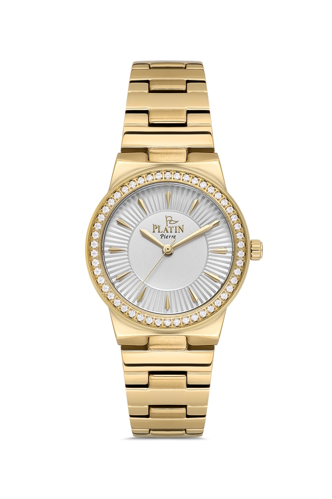 PLATİN PİERRE KADIN KOL SAATİ