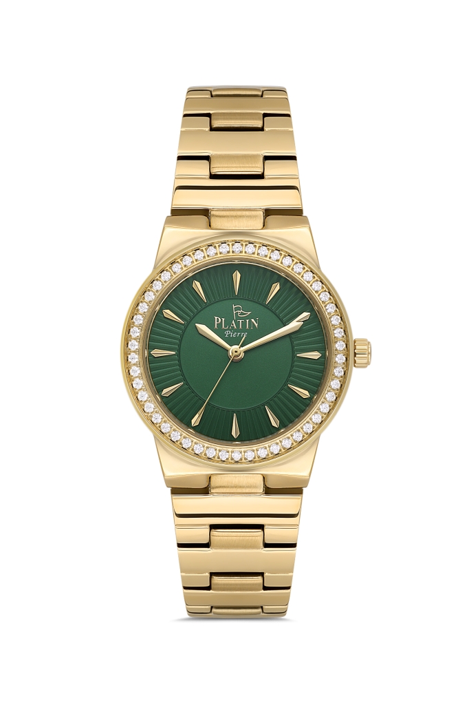PLATİN PİERRE KADIN KOL SAATİ