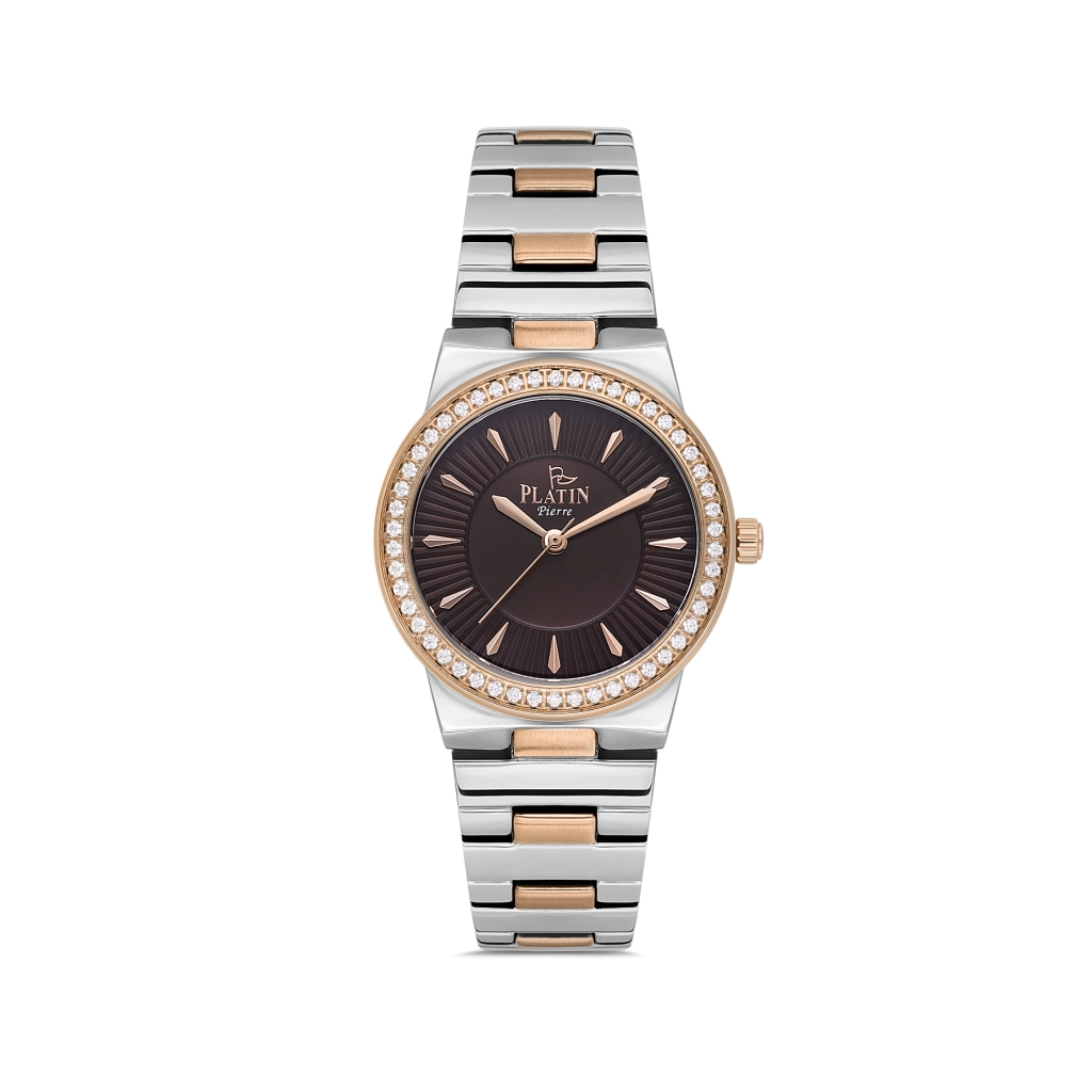 PLATİN PİERRE KADIN KOL SAATİ