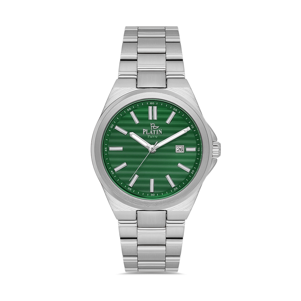 PLATİN PİERRE ERKEK KOL SAATİ