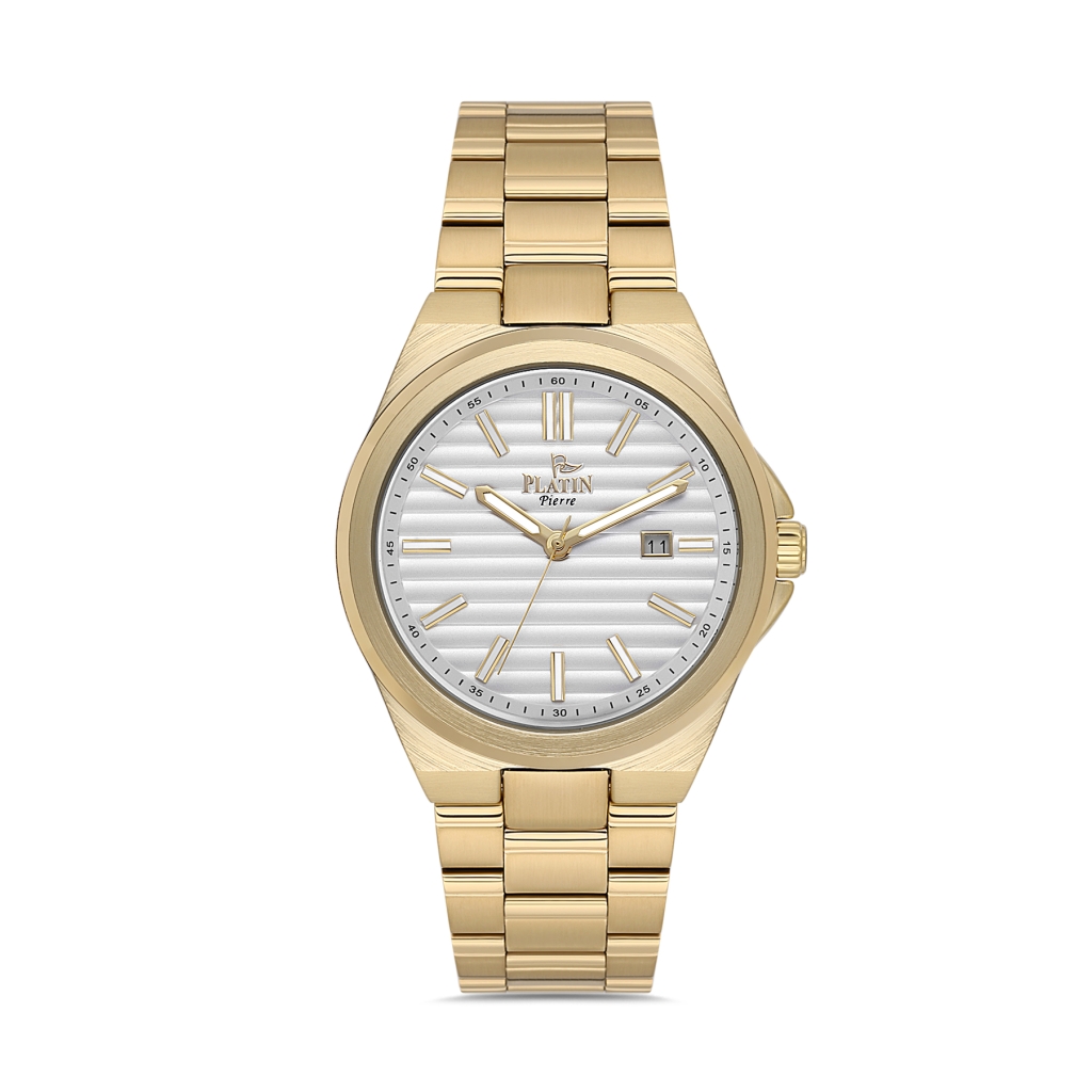 PLATİN PİERRE ERKEK KOL SAATİ