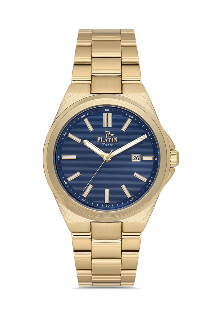PLATİN PİERRE ERKEK KOL SAATİ