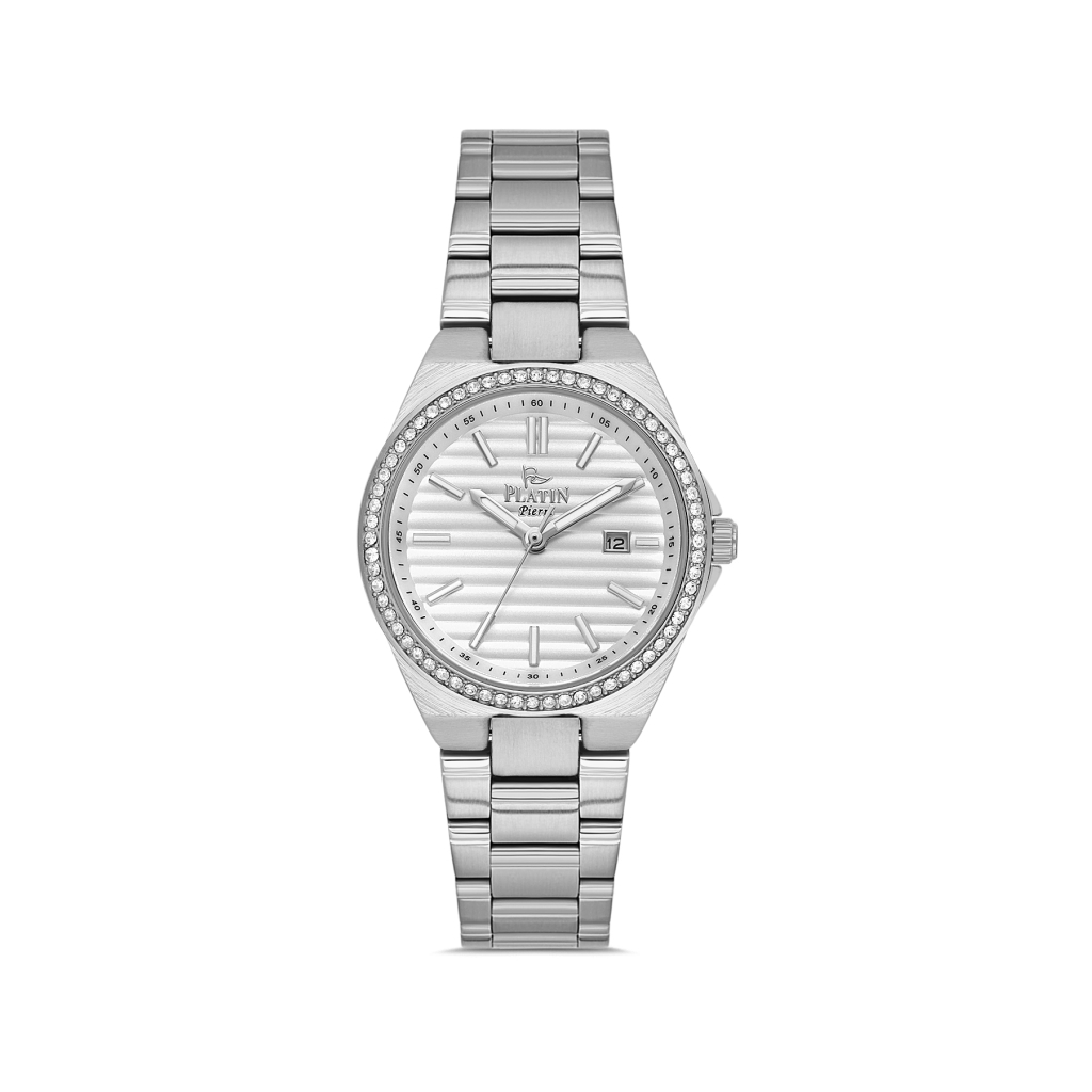 PLATİN PİERRE KADIN KOL SAATİ