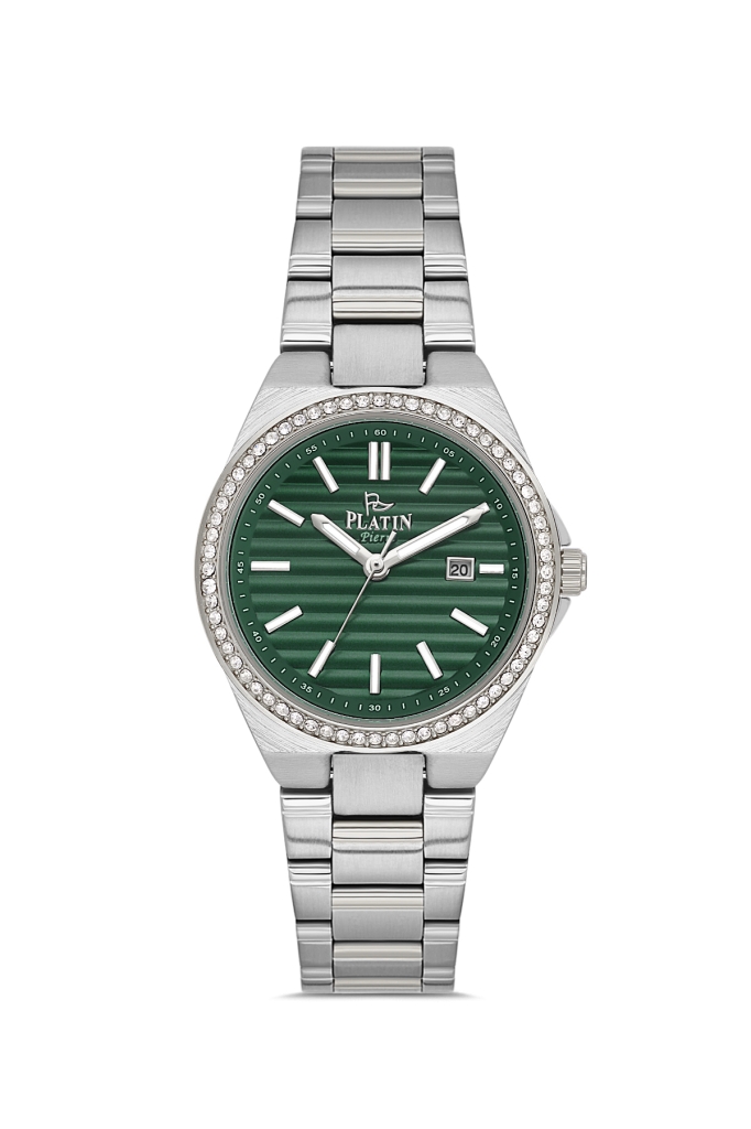PLATİN PİERRE KADIN KOL SAATİ