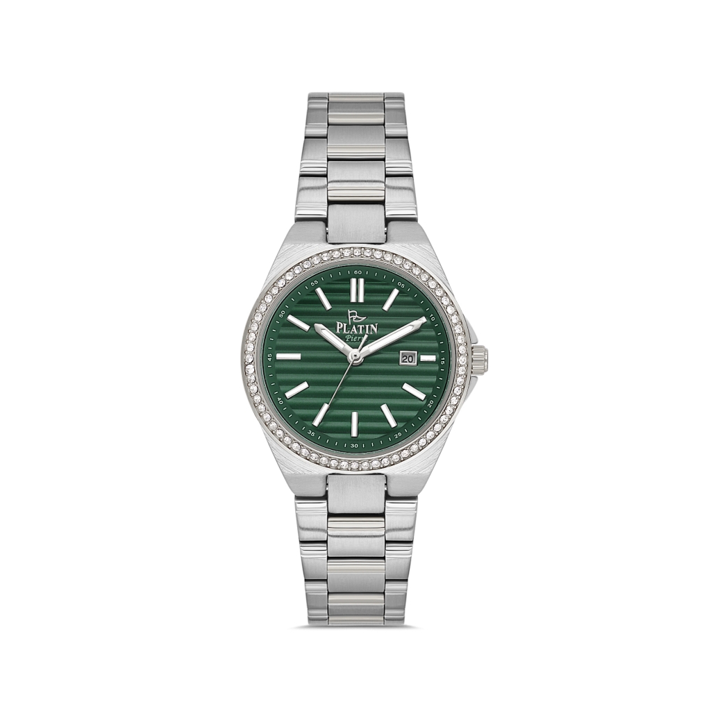 PLATİN PİERRE KADIN KOL SAATİ