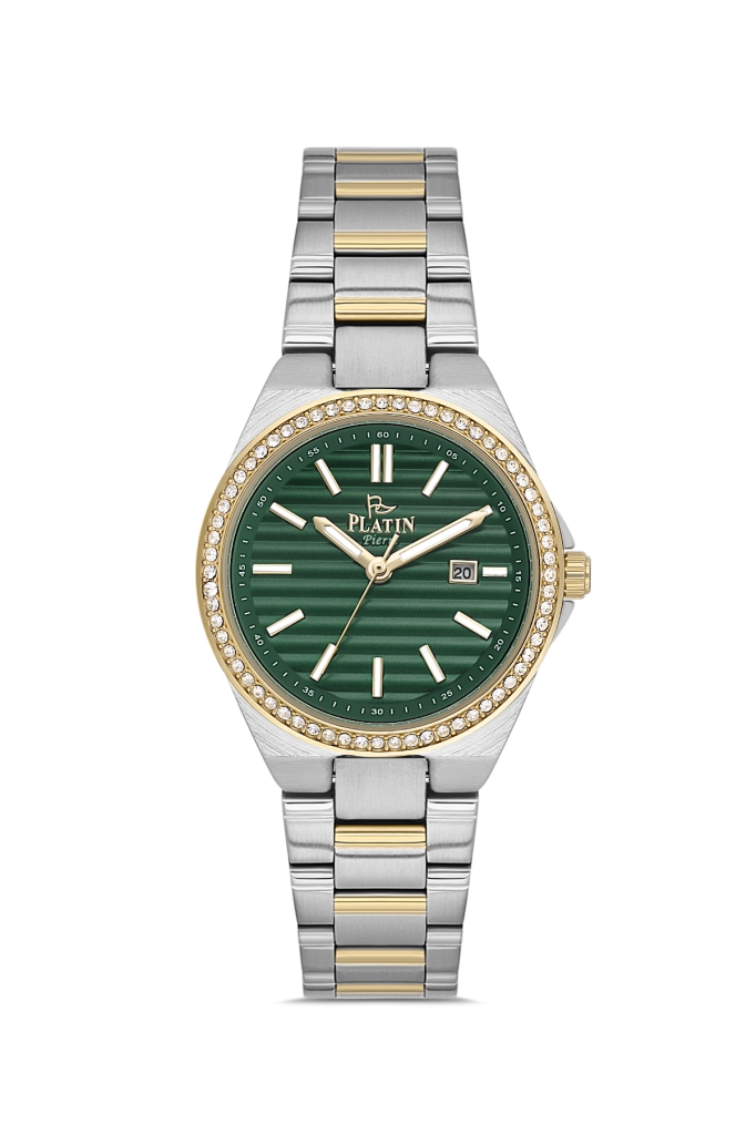 PLATİN PİERRE KADIN KOL SAATİ