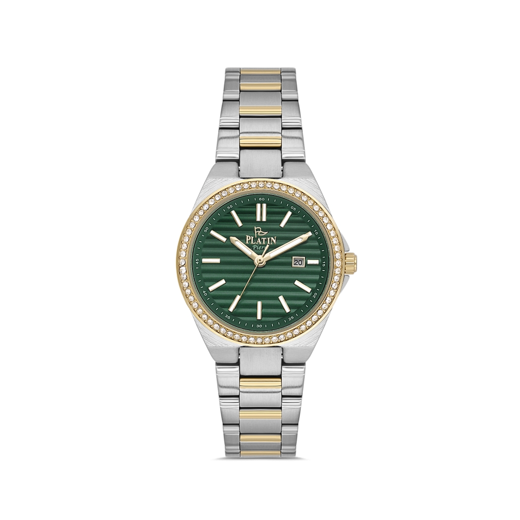 PLATİN PİERRE KADIN KOL SAATİ