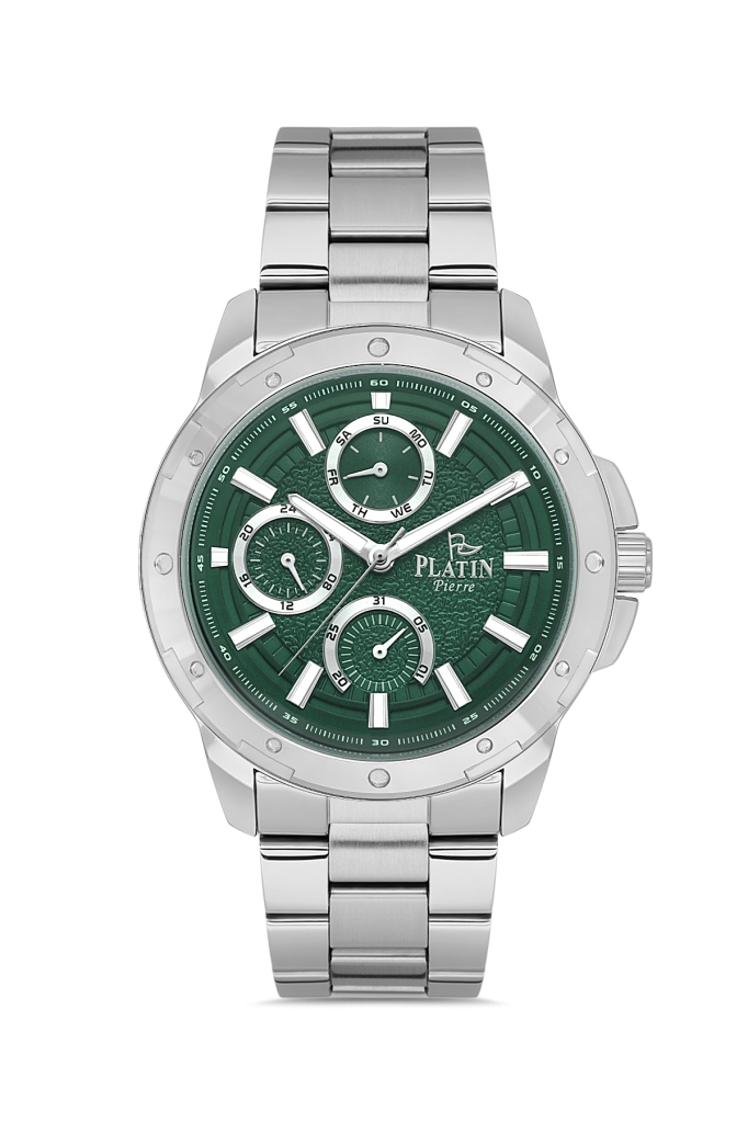 PLATİN PİERRE ERKEK KOL SAATİ