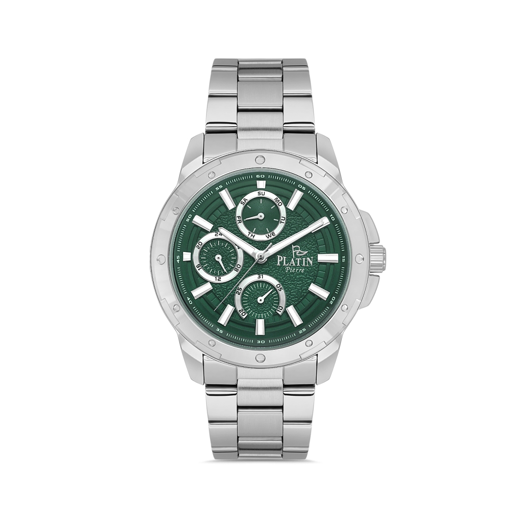 PLATİN PİERRE ERKEK KOL SAATİ