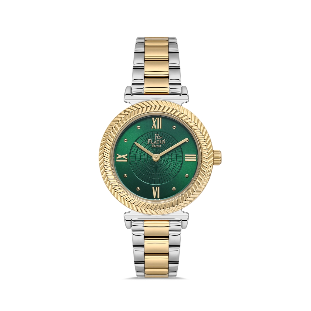 PLATİN PİERRE KADIN KOL SAATİ