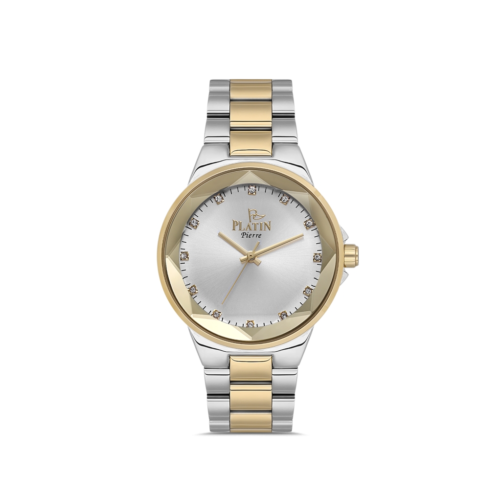PLATİN PİERRE KADIN KOL SAATİ