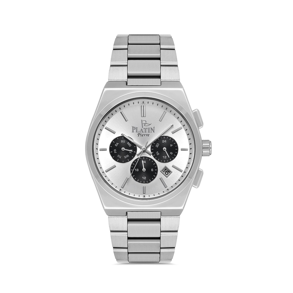 PLATİN PİERRE ERKEK KOL SAATİ
