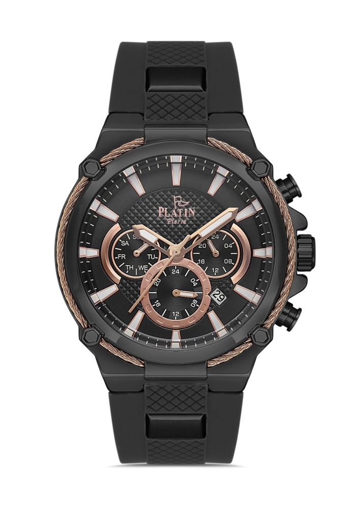 PLATİN PİERRE ERKEK KOL SAATİ