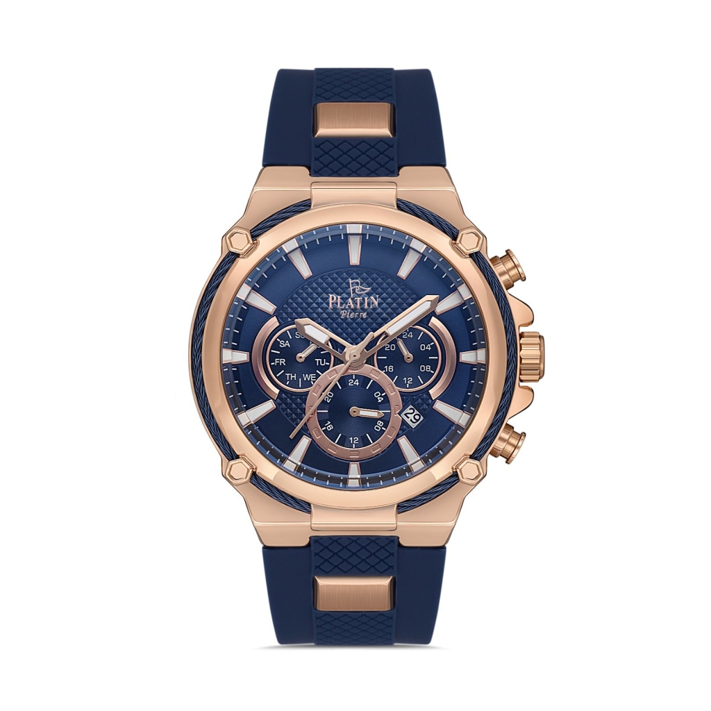 PLATİN PİERRE ERKEK KOL SAATİ