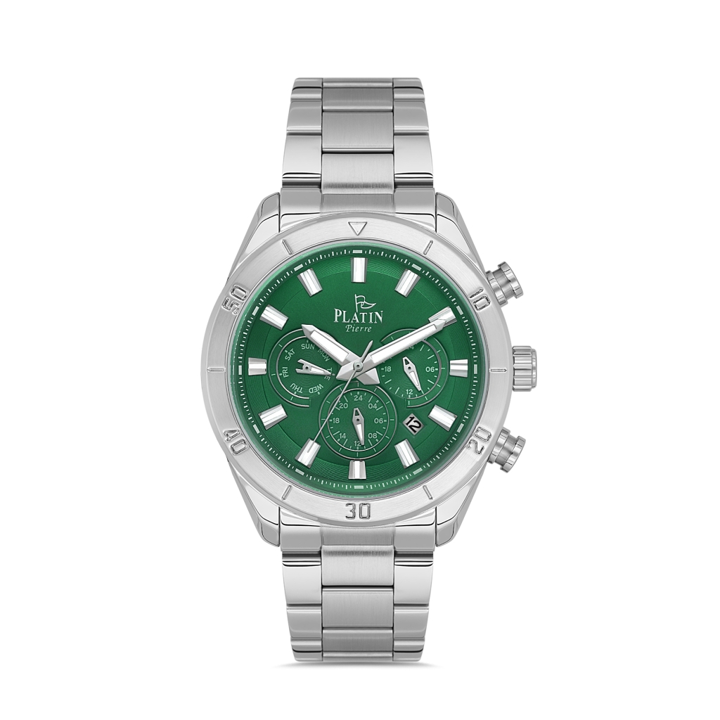 PLATİN PİERRE ERKEK KOL SAATİ