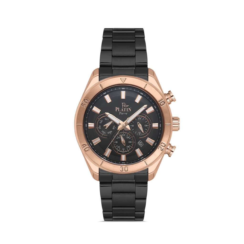 PLATİN PİERRE ERKEK KOL SAATİ