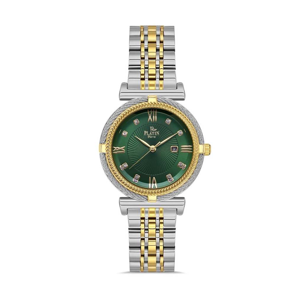 PLATİN PİERRE KADIN KOL SAATİ