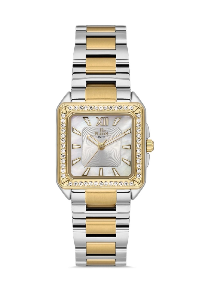 PLATİN PİERRE KADIN KOL SAATİ