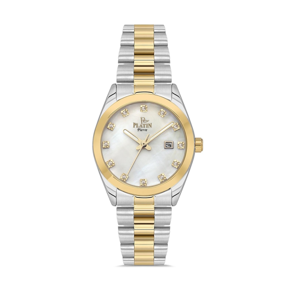 PLATİN PİERRE KADIN KOL SAATİ