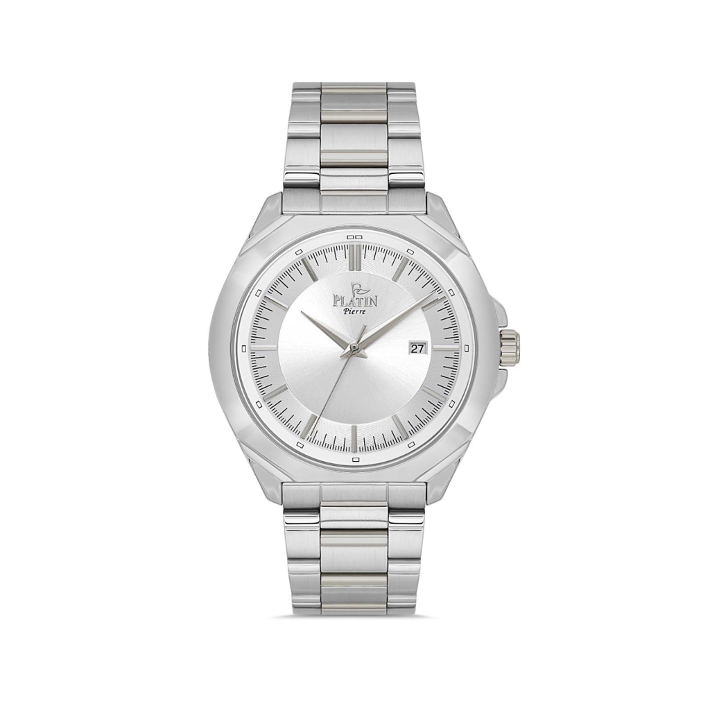 PLATİN PİERRE ERKEK KOL SAATİ