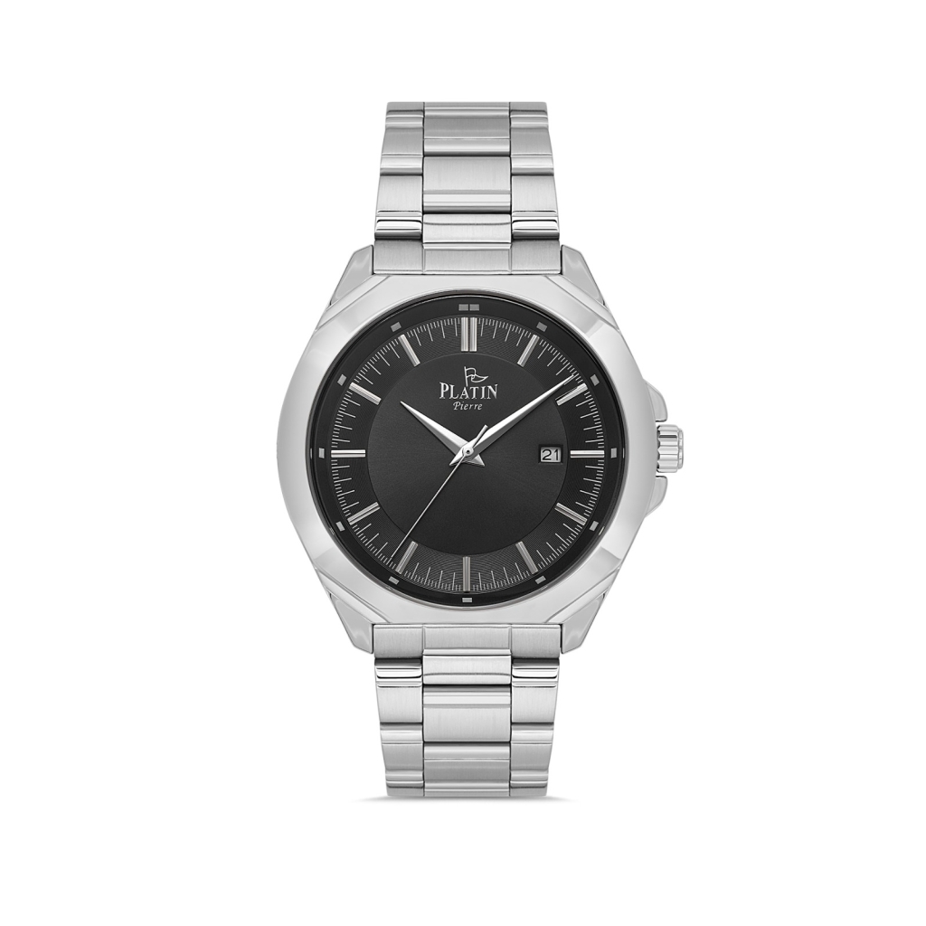 PLATİN PİERRE ERKEK KOL SAATİ