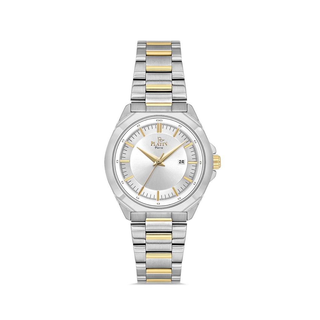 PLATİN PİERRE KADIN KOL SAATİ