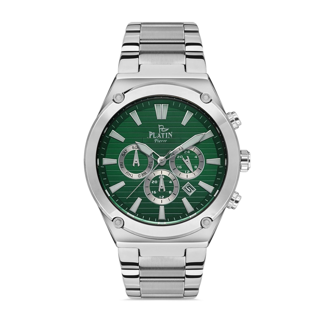 PLATİN PİERRE ERKEK KOL SAATİ
