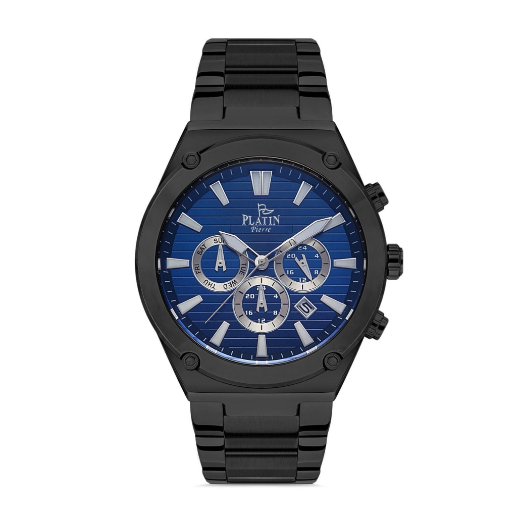 PLATİN PİERRE ERKEK KOL SAATİ