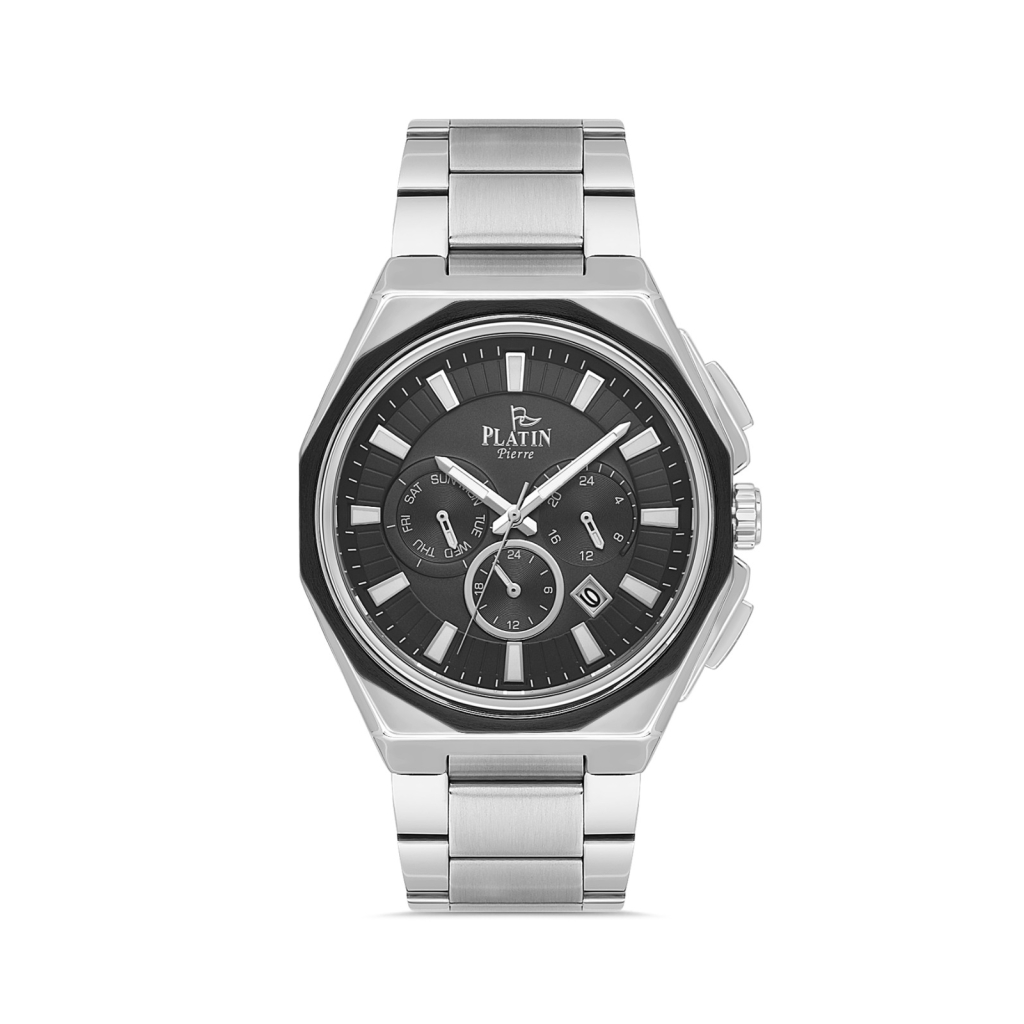 PLATİN PİERRE ERKEK KOL SAATİ