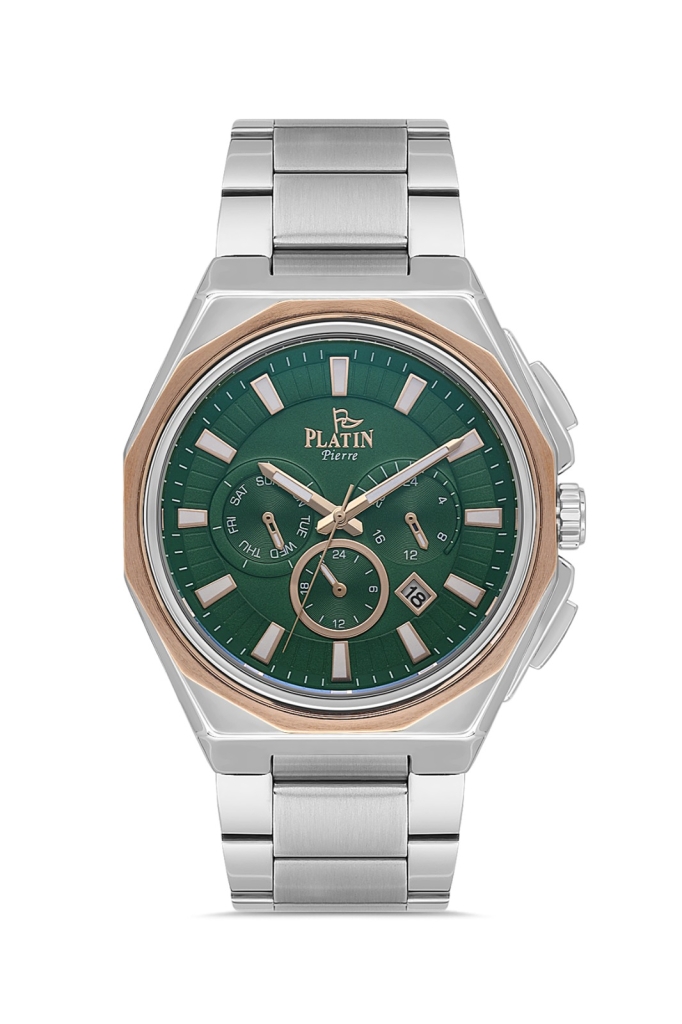 PLATİN PİERRE ERKEK KOL SAATİ