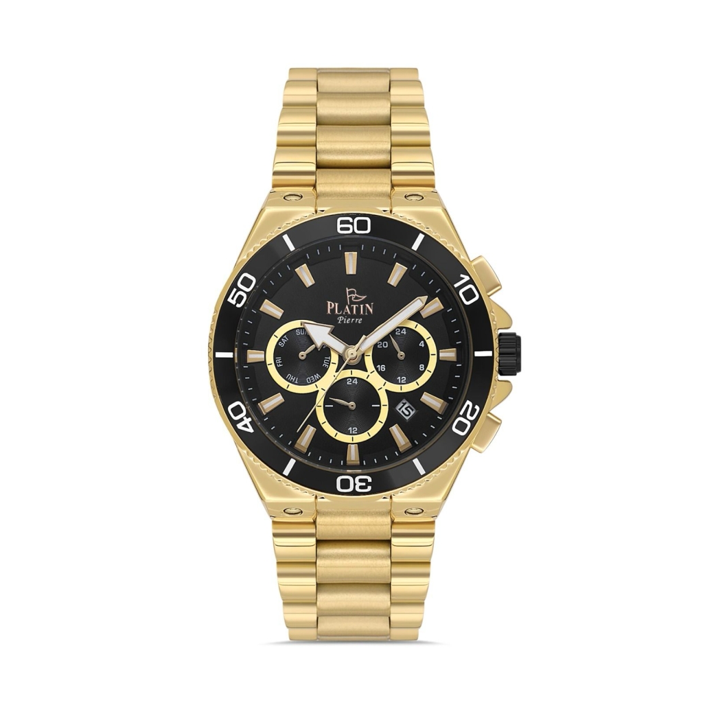 PLATİN PİERRE ERKEK KOL SAATİ