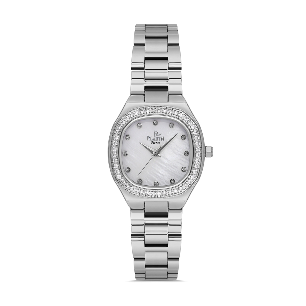 PLATİN PİERRE KADIN KOL SAATİ
