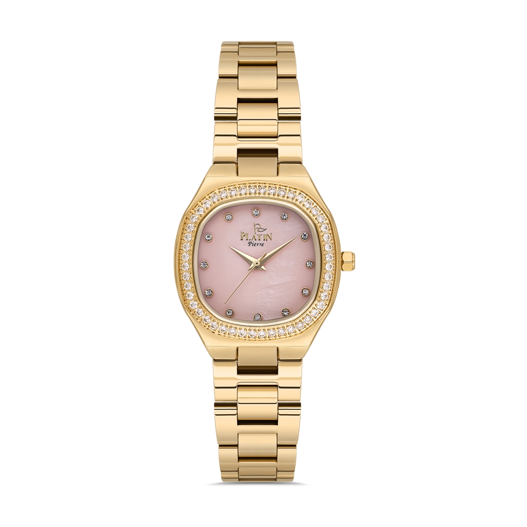 PLATİN PİERRE KADIN KOL SAATİ