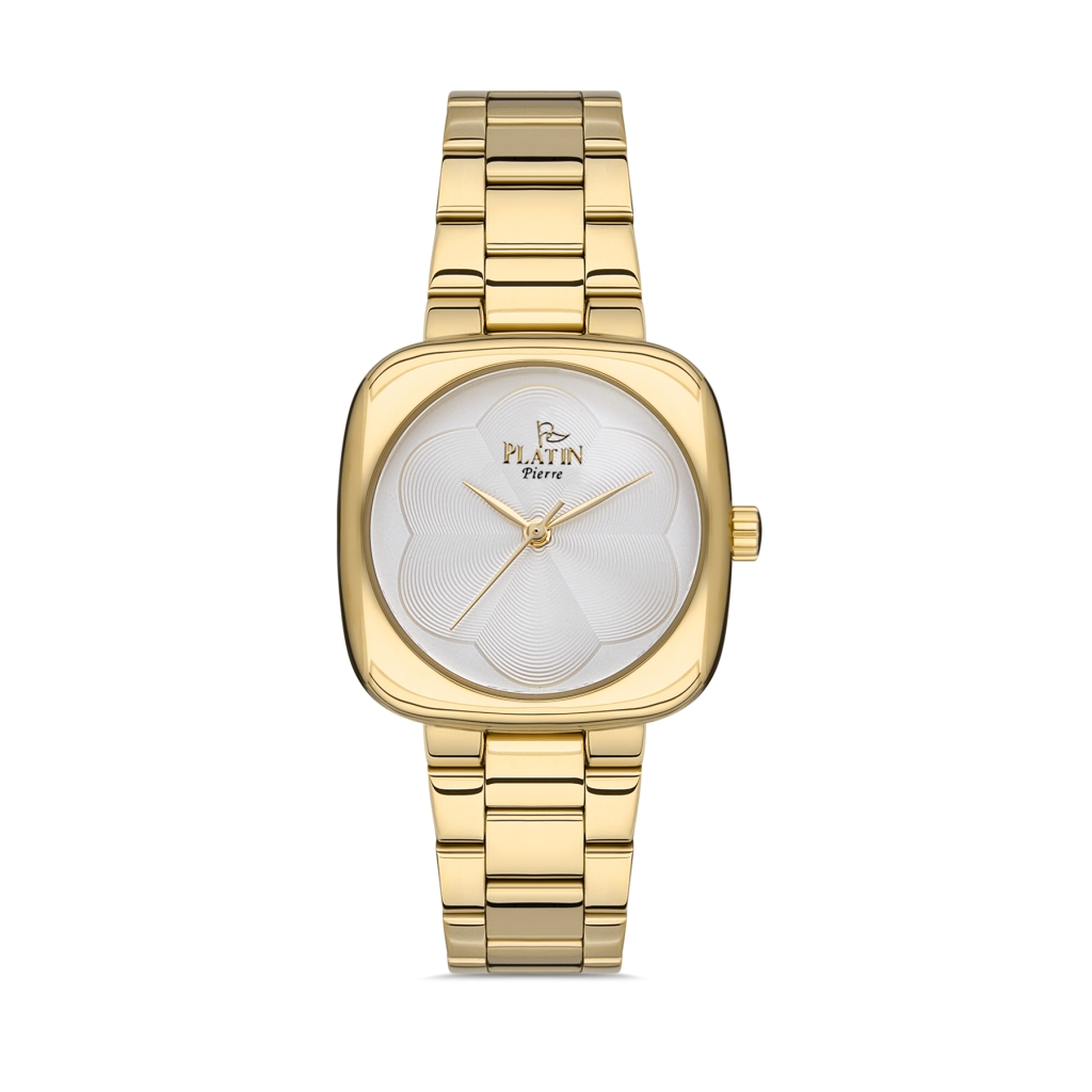 PLATİN PİERRE KADIN KOL SAATİ