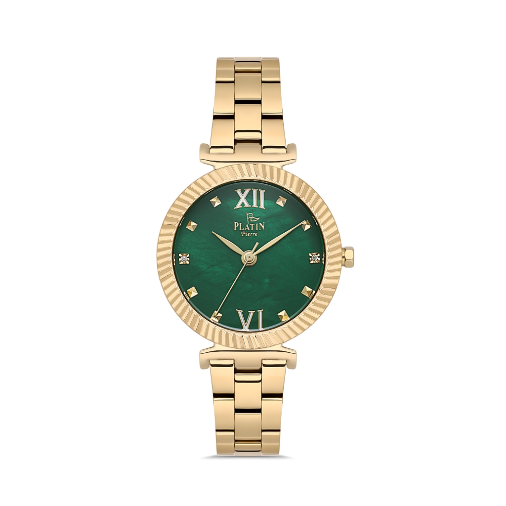 PLATİN PİERRE KADIN KOL SAATİ