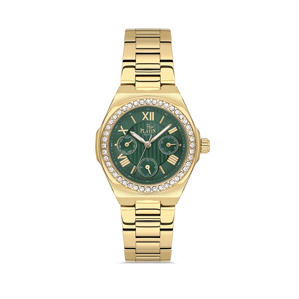 PLATİN PİERRE KADIN KOL SAATİ