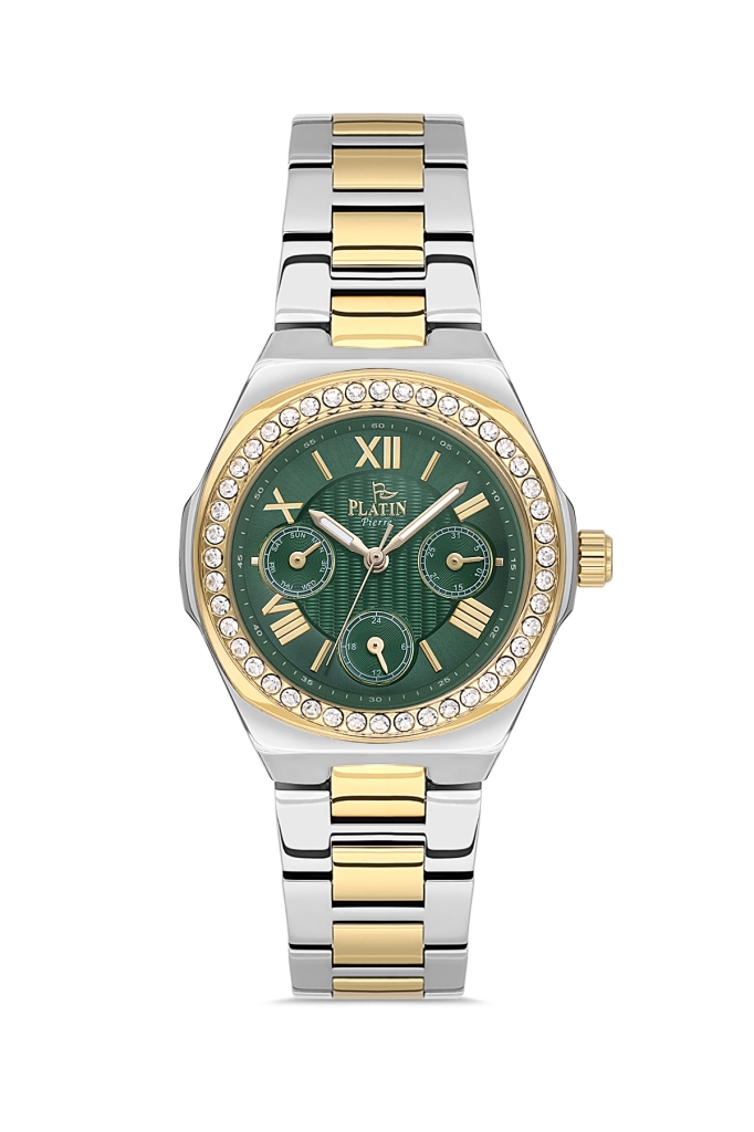 PLATİN PİERRE KADIN KOL SAATİ