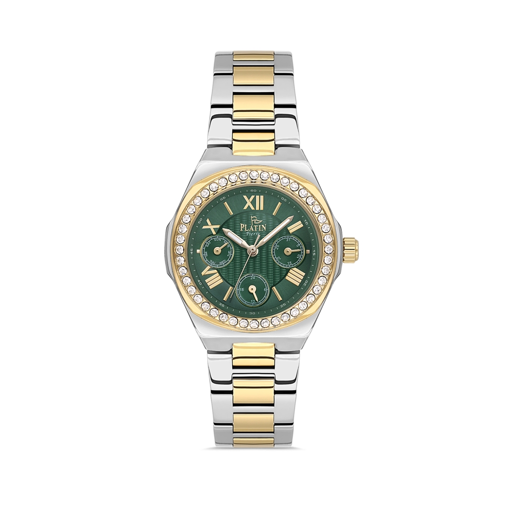 PLATİN PİERRE KADIN KOL SAATİ
