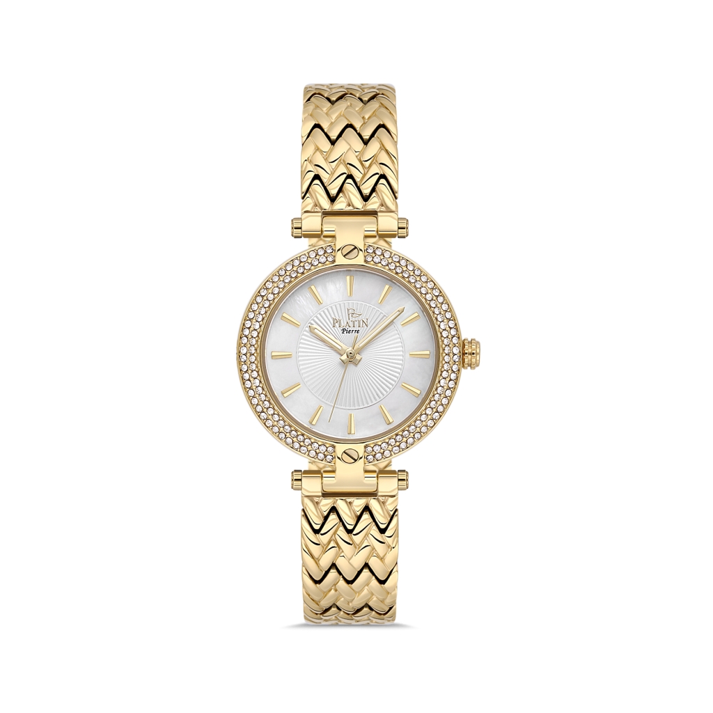 PLATİN PİERRE KADIN KOL SAATİ