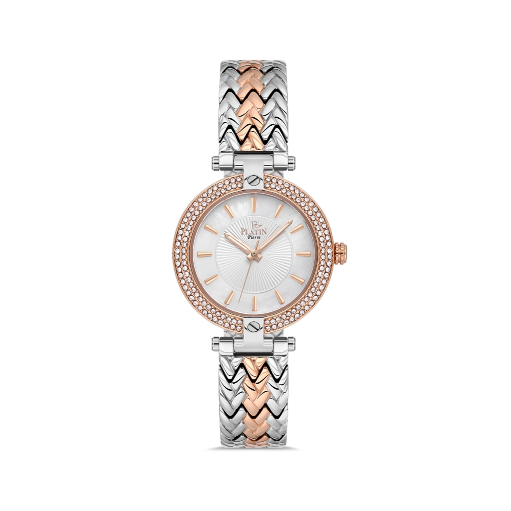 PLATİN PİERRE KADIN KOL SAATİ